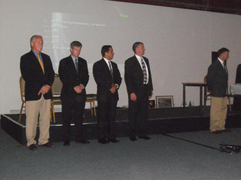 STS-119 Meeting 2009 4