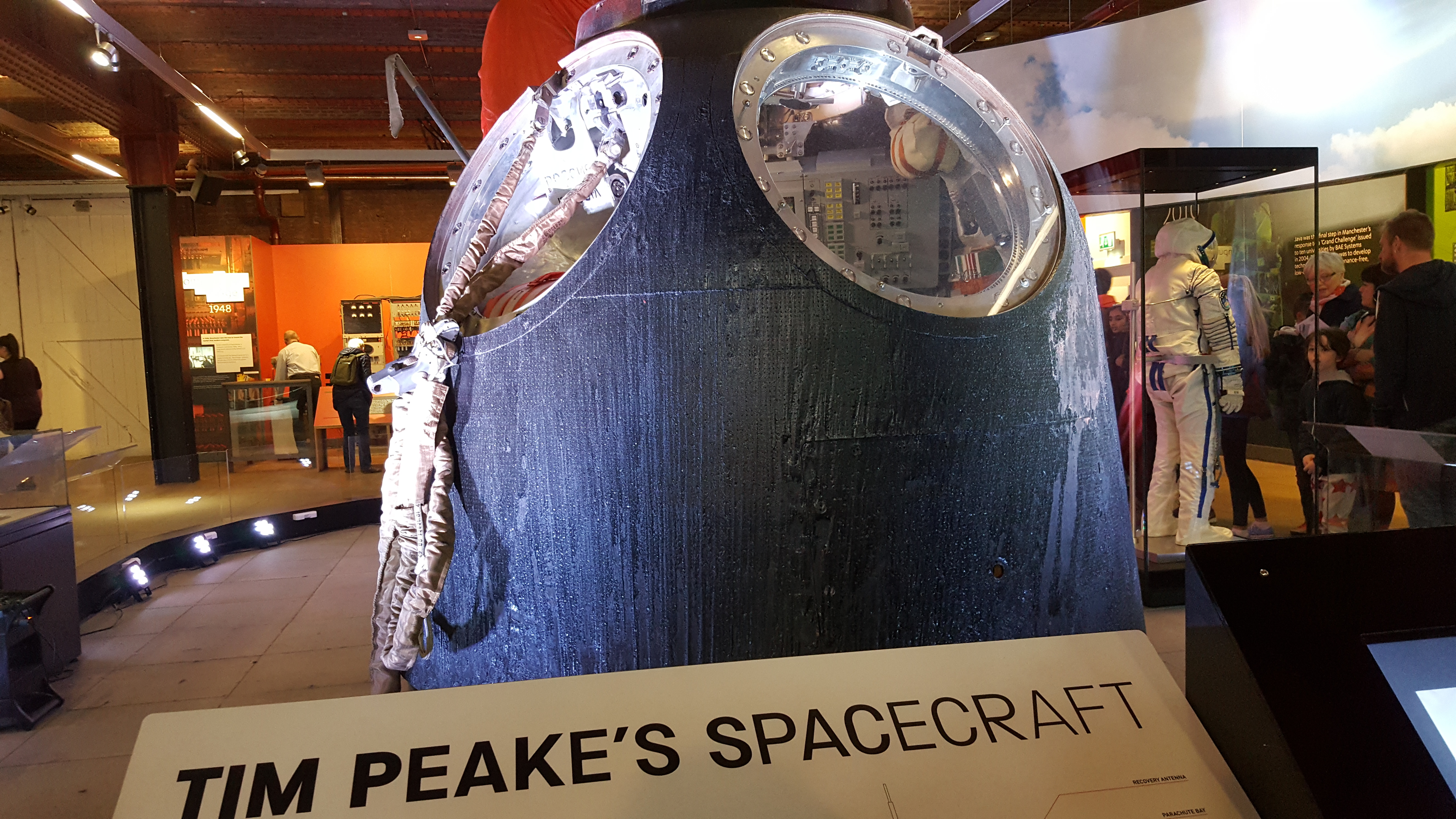 Tim Peake Soyuz TMA-19M Exhibition 9