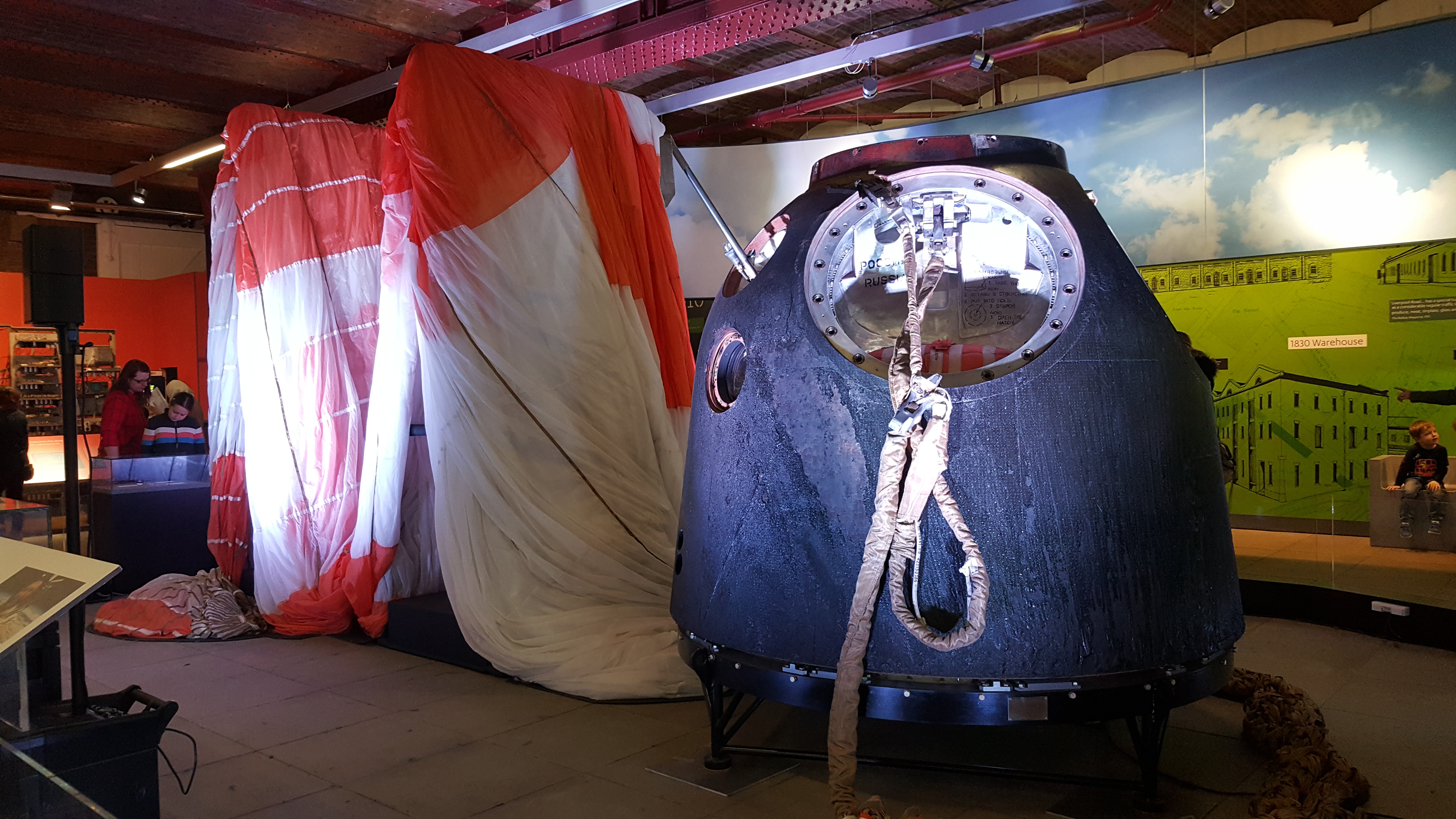 Tim Peake Soyuz TMA-19M Exhibition 12